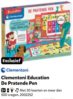 Intertoys Clementoni Education De Pratende Pen aanbieding