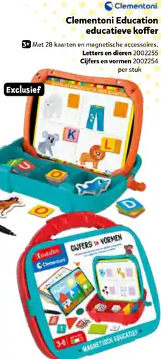 Intertoys Clementoni Education educatieve koffer aanbieding