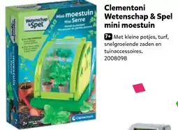 Intertoys Clementoni Wetenschap & Spel mini moestuin aanbieding