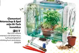 Intertoys Clementoni Wetenschap & Spel mijn Hi-Tech kweekkas aanbieding