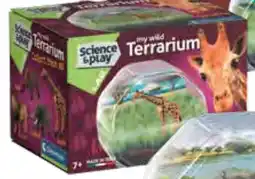 Intertoys Clementoni Wetenschap & Spel mijn wilde dieren terrarium Giraffe aanbieding