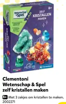 Intertoys Clementoni Wetenschap & Spel zelf kristallen maken aanbieding