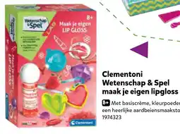 Intertoys Clementoni Wetenschap & Spel maak je eigen lipgloss aanbieding
