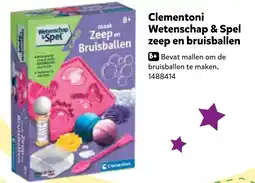 Intertoys Clementoni Wetenschap & Spel zeep en bruisballen aanbieding