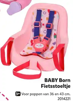 Intertoys BABY Born Fietsstoeltje aanbieding