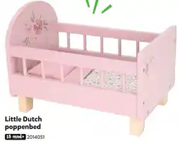 Intertoys Little Dutch poppenbed aanbieding