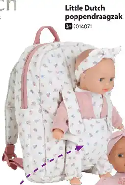 Intertoys Little Dutch poppendraagzak aanbieding