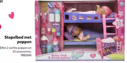 Intertoys Stapelbed met poppen aanbieding