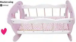 Intertoys Houten wieg aanbieding