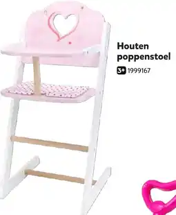 Intertoys Houten poppenstoel aanbieding