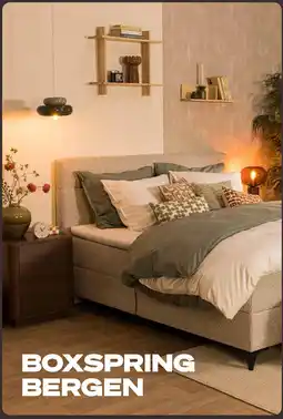 Leen Bakker Boxspring Bergen aanbieding
