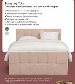 Leen Bakker Boxspring Yuka aanbieding
