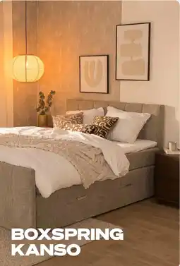 Leen Bakker Boxspring Kanso aanbieding