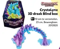 Intertoys Crystalynx dragons 3D draak blind box aanbieding