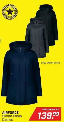 Daka Sport AIRFORCE Slimfit Parka Dames aanbieding