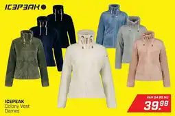 Daka Sport Icepeak colony vest dames aanbieding
