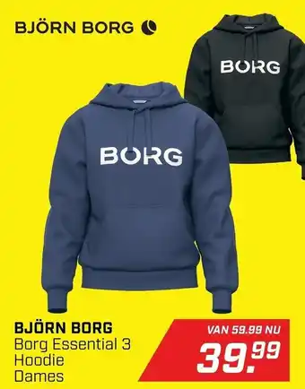 Björn Borg Borg Essential 3 Hoodie Dames