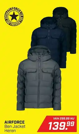 Daka Sport AIRFORCE Ben Jacket Heren aanbieding