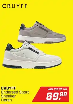 Daka Sport CRUYFF Endorsed Sport Sneaker Heren aanbieding