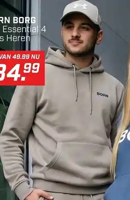 Daka Sport Björn Borg Borg Essential 4 Hoodie Heren aanbieding