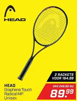 Daka Sport Head graphene touch radical mp unisex aanbieding