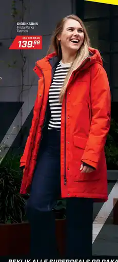 Daka Sport DIDRIKSONS Frida Parka Dames aanbieding