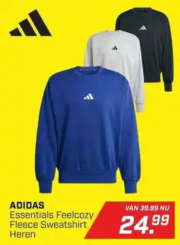 Daka Sport Adidas Essentials Feelcozy Fleece Sweatshirt Heren aanbieding