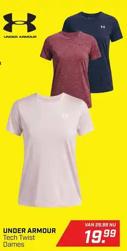 Daka Sport Under Armour Tech Twist Dames aanbieding
