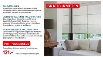 Rol gordijnen