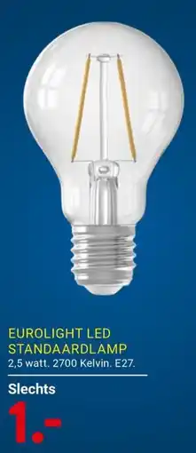 Kluswijs Eurolight led standaardlamp aanbieding