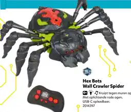Intertoys Hex Bots Wall Crawler Spider aanbieding