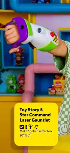 Intertoys Toy Story 5 Star Command Laser Gauntlet aanbieding