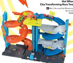 Intertoys Hot Wheels City Transforming Race Tower aanbieding