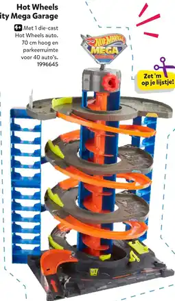 Intertoys Hot Wheels City Mega Garage aanbieding