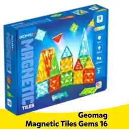 Intertoys Geomag Magnetic Tiles Gems 16 aanbieding