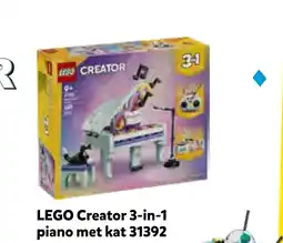Intertoys Lego creator 3-in-1 piano met kat 31392 aanbieding