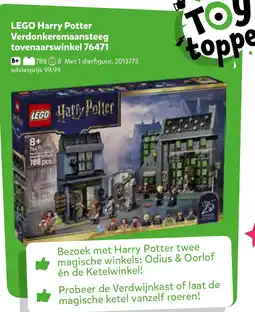 Intertoys LEGO Harry Potter Verdonkeremaansteeg tovenaarswinkel 76471 aanbieding