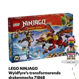 Intertoys Lego Ninjago Wyldfyre's transformerende drakenmecha 71868 aanbieding