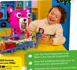 Intertoys LEGO Fortnite rave cave 77082 aanbieding