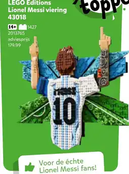 Intertoys Lego editions lionel messi viering 43018 aanbieding