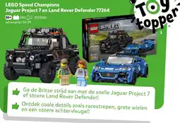 Intertoys Lego speed champions jaguar project 7 en land rover defender 77264 aanbieding
