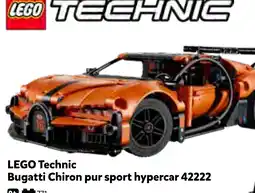 Intertoys Lego technic bugatti chiron pur sport hypercar 42222 aanbieding