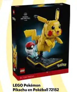 Intertoys LEGO Pokémon Pikachu en Pokéball 72152 aanbieding