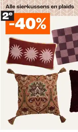 Kwantum Alle sierkussens en plaids aanbieding