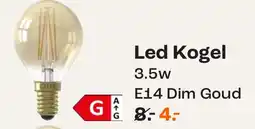 Kwantum Led Kogel aanbieding