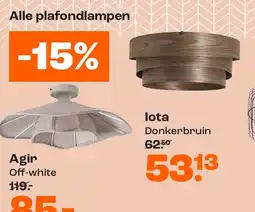Kwantum Iota Donkerbruin aanbieding
