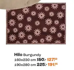 Kwantum Hilo Burgundy aanbieding