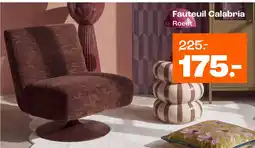 Kwantum Roest Fauteuil Calabria aanbieding