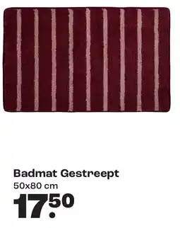 Kwantum Badmat Gestreept aanbieding