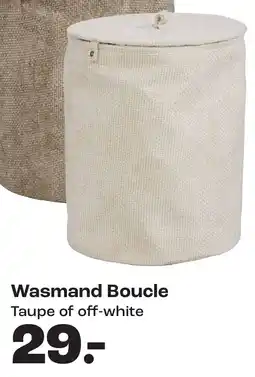Kwantum Wasmand Boucle aanbieding